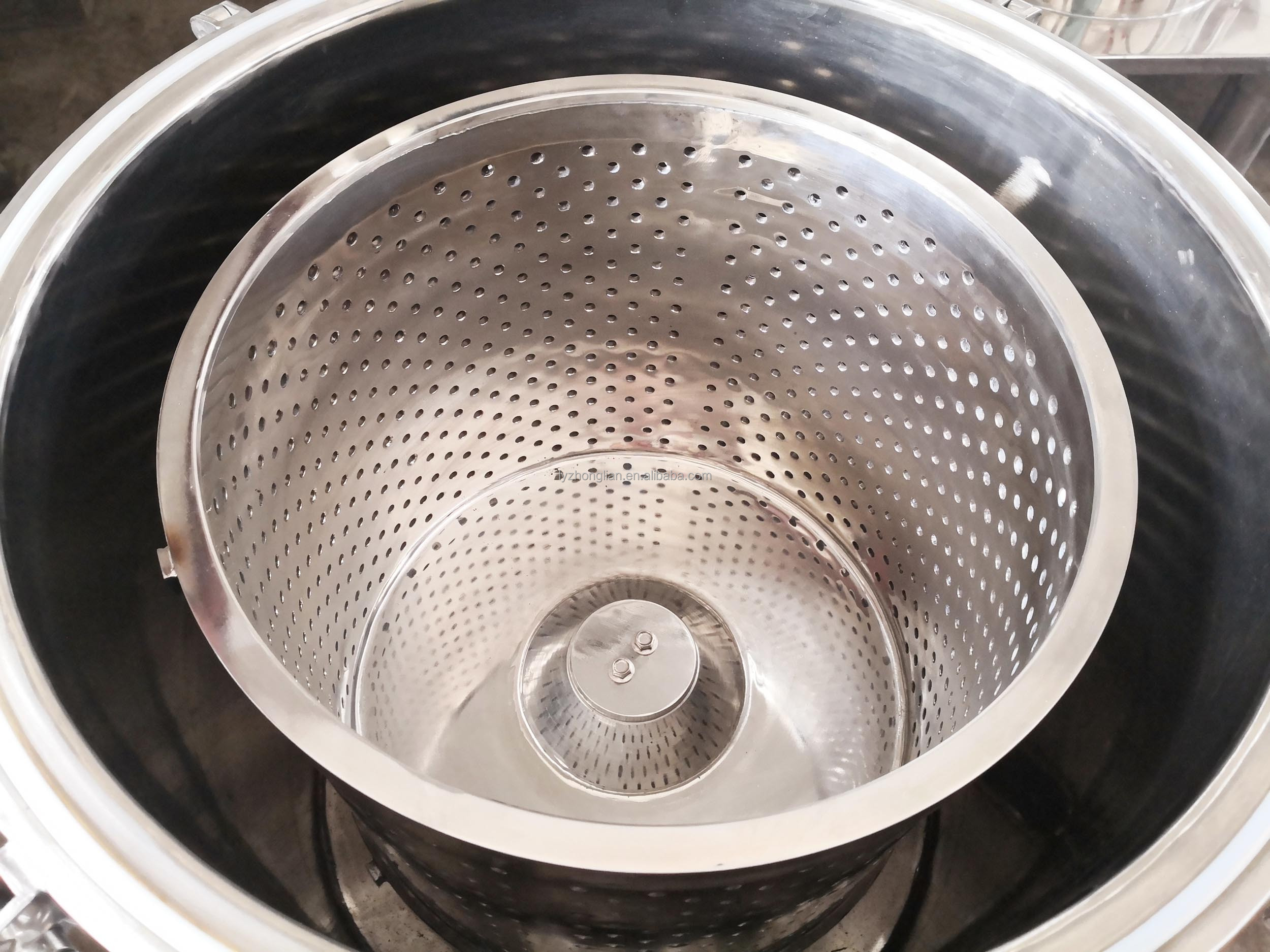 Separation ethanol extraction filter industrial centrifuge drum