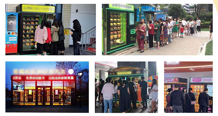 Temperature Range According Items Inside Commercial Coffee Vending Machine For Snacks And Customizable Options