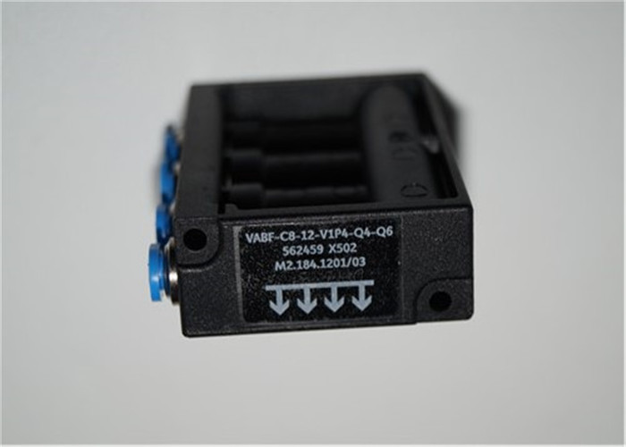 M2.184.1201/03 VABF-CB-12-V1P4-Q4-Q6 Black Solenoid Valve For Pneumatic Actuator , Miniature Solenoid Valve