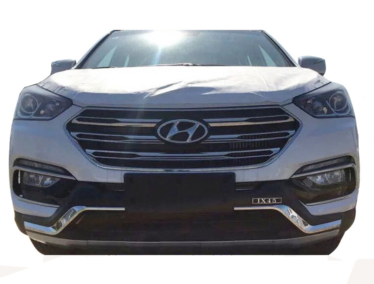 Protection Bars Front and Rear Bumper Guards for 2016 HYUNDAI IX45 Santafe