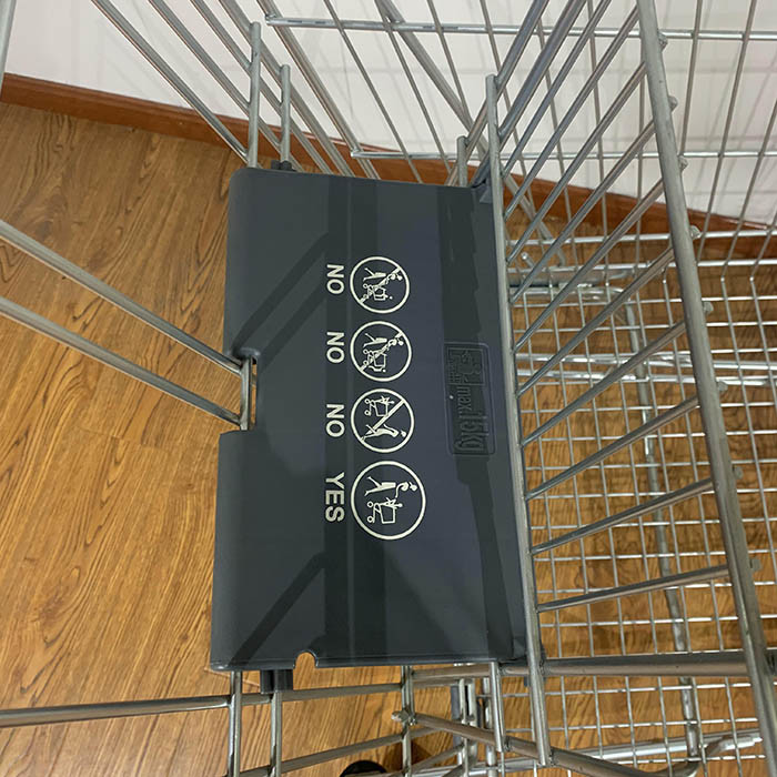 240L Australia Customer Personal Shopping Carts For Supermarket