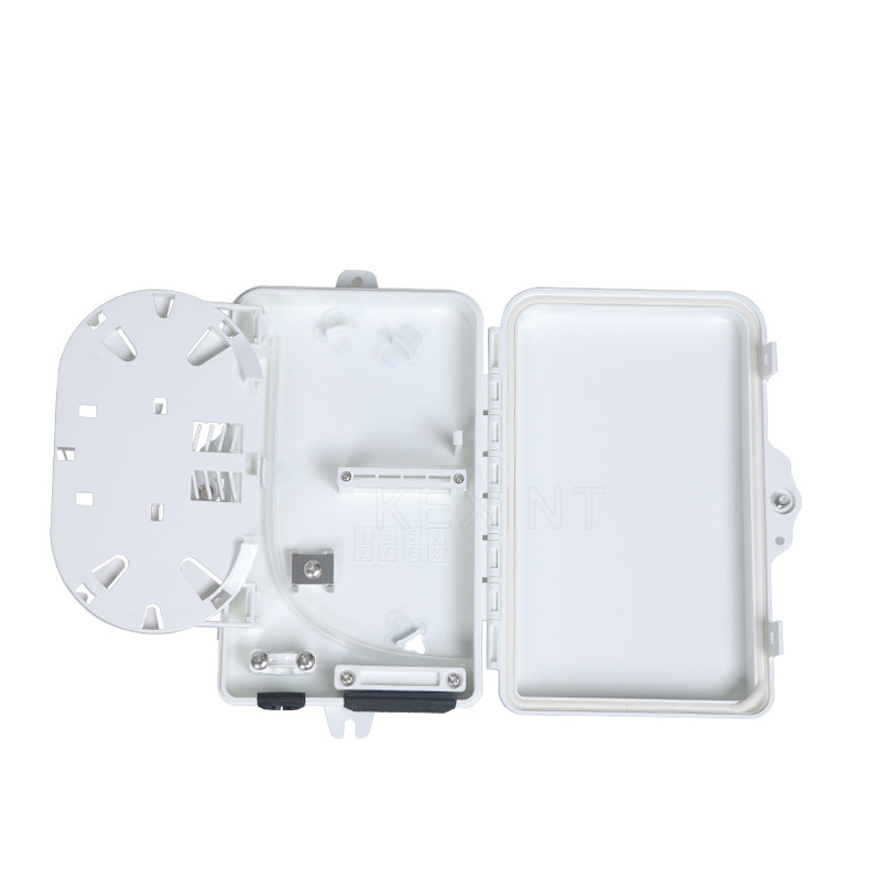 KEXINT 4 Cores Fiber Optic Distribution Box , SC-4 Ports Fiber Optic Terminal Box