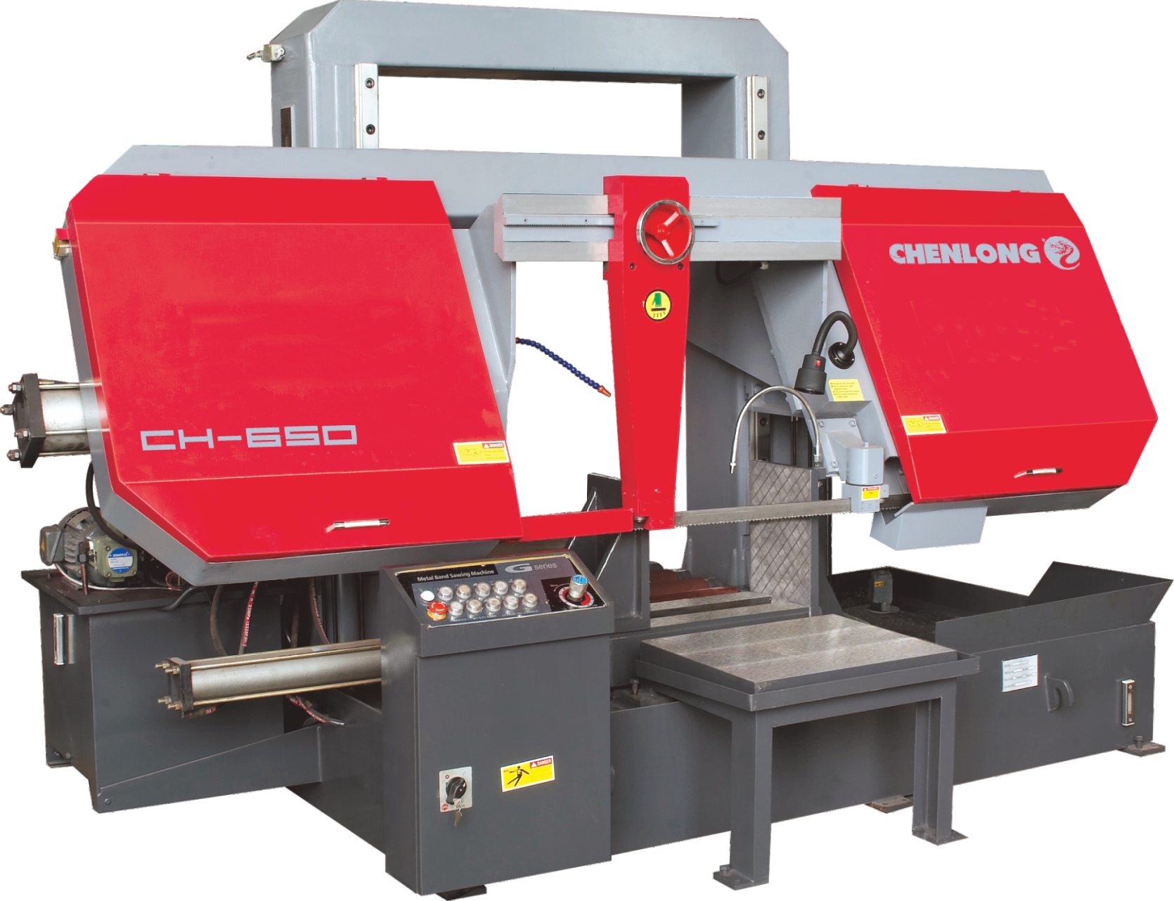 CHENLONG Metal Cutting Band Saw Machine For Steel