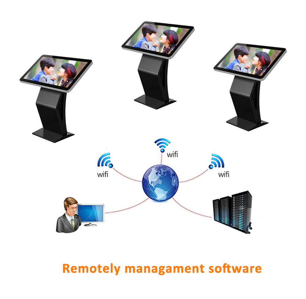 49" Commercial Touch Screen Smart Table Self Service Convenience Touchscreen Kiosks