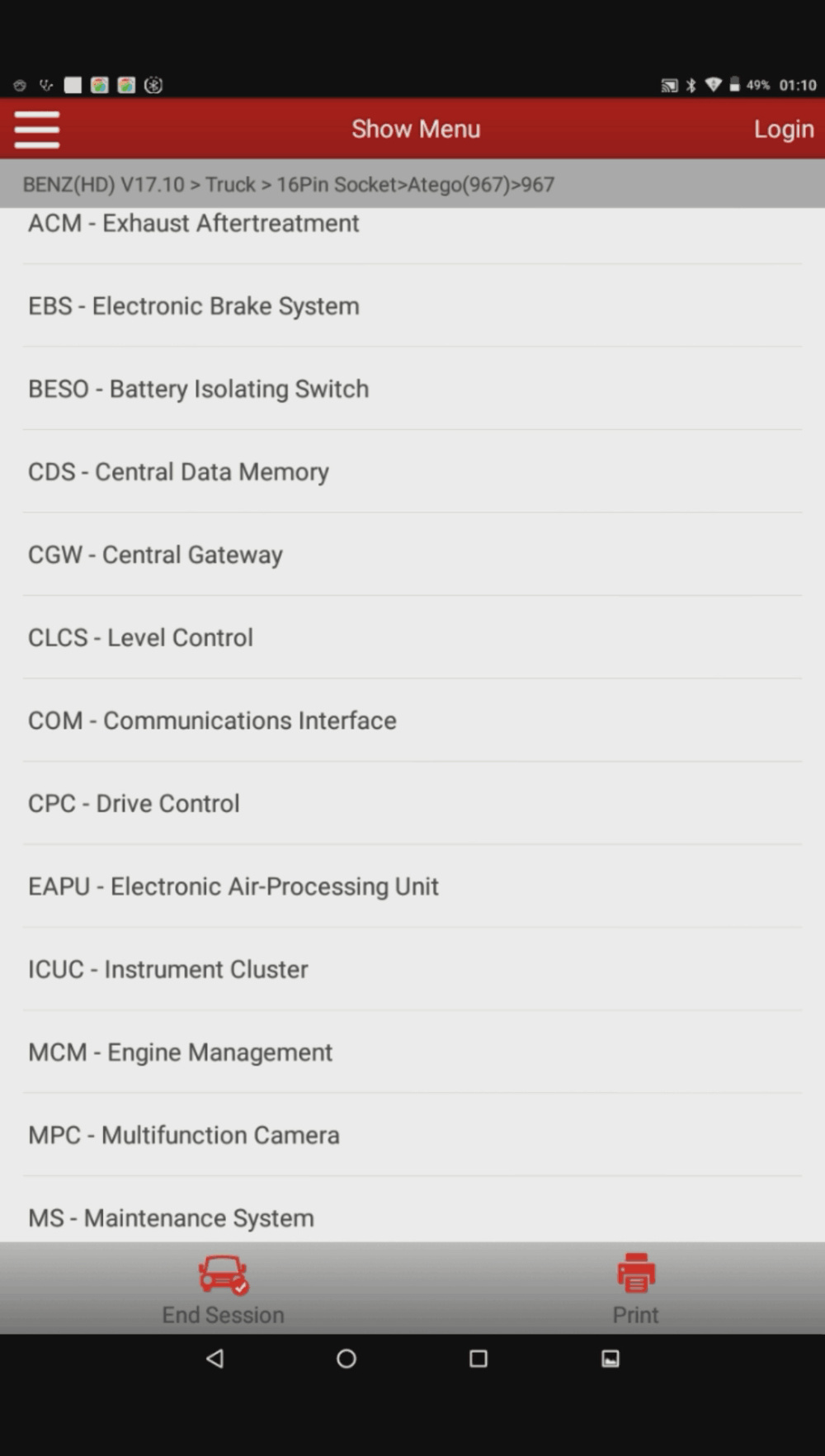 Original LAUNCH X431 V+ Diagnosis Of Heavy Duty Truck HD 10.1" Tablet Diagnostic Scanner Test For 24V Truck Tool