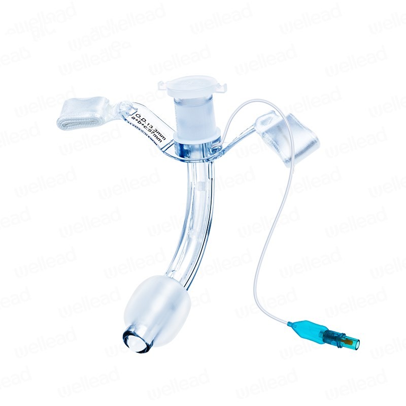 Hospital Silicone Disposable Cuffed Uncuffed Tracheostomy Tube