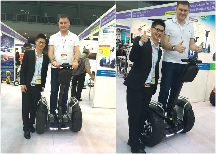 Green Safety Balance Electric Scooter Self Balance Hoverboard High Speed