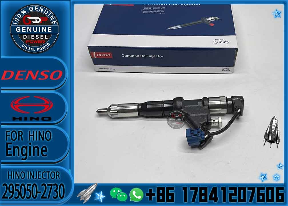 High Quality New Diesel Common Rail Fuel Injector 295050-2580 23670-E0221 295050-2730 23670-E0A70 For HINO E13C 700 engi