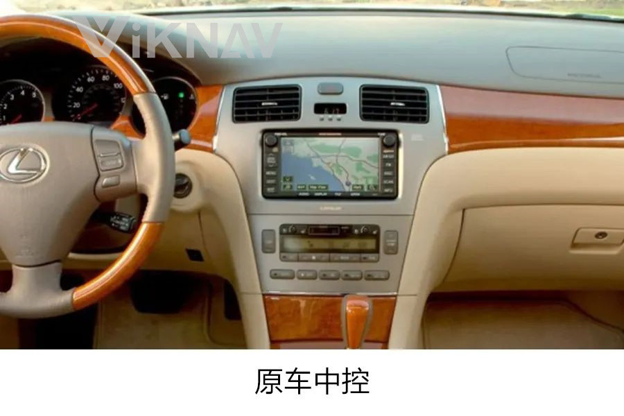 10.4 Inch Android Auto Stereo For Lexus ES 2006-2012 Navigation GPS Multimedia DVD Player Android Wireless Carplay 4G