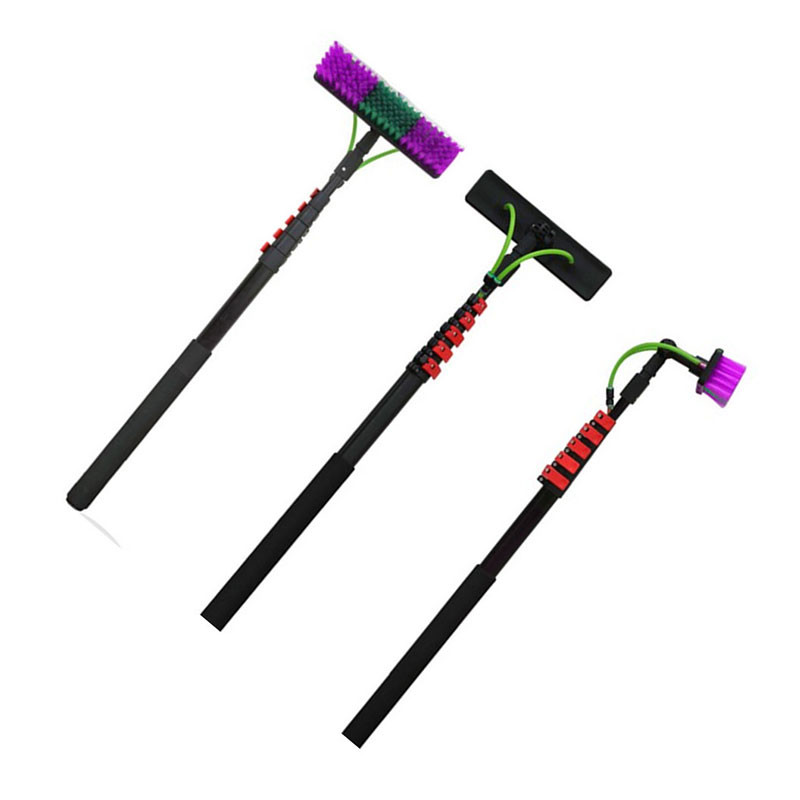 Lightweight Construction Telescopic Carbon Fiber Pole With CFR Nylon Clamp