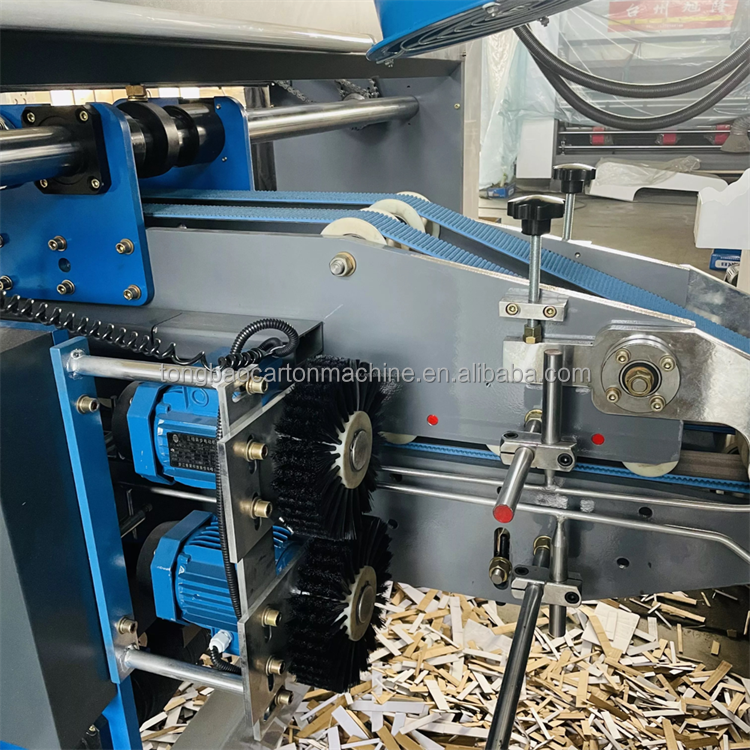 12mm Flexo Paper Board Flute Box Printer Gluer Carton Box Slotting