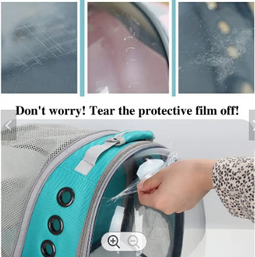 Transparent Pet Carrier Backpack Capsule Outdoor Large Space Pet Carrier Bag