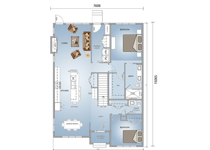 USA Modular Home Environmental Prefab House Light Stee House Villa Singel Family Homes