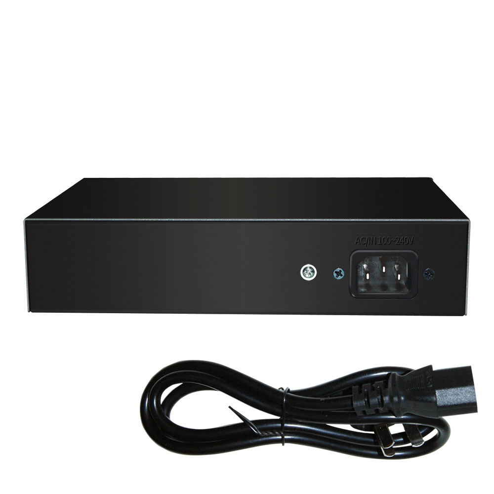 8x10/100/1000M POE 30W+2 UPlink UTP IEEE802.3af/at POE Etherent switch for CCTV Network system