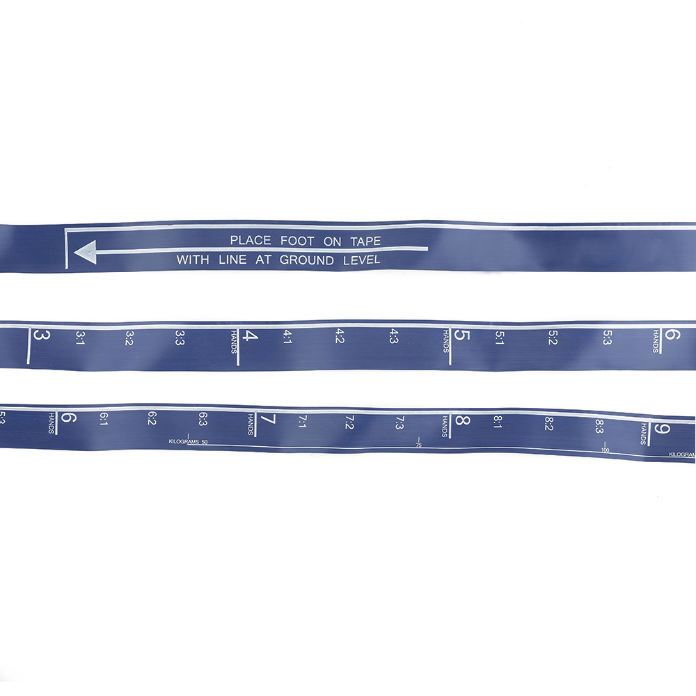 Custom 20 Hands Weight Height Tape Measure For Accurate Horses Ponies Measurements