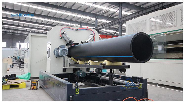 75 Rpm Plastic HDPE/PE Pipe Making Machine For Precision Pipes