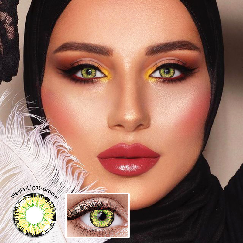 Red Green Brown Blue Spirit Costume Colored Contacts For Halloween