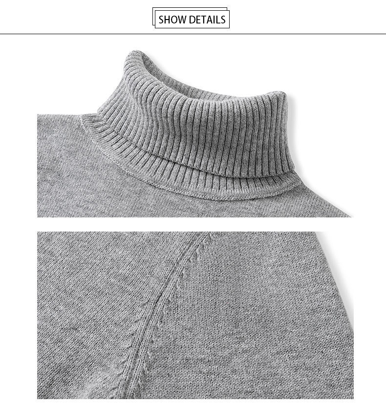 Plain Knit Sweater Blouse Crochet Sweatshirt Warm Crewneck Pullover Tops for Children clothing