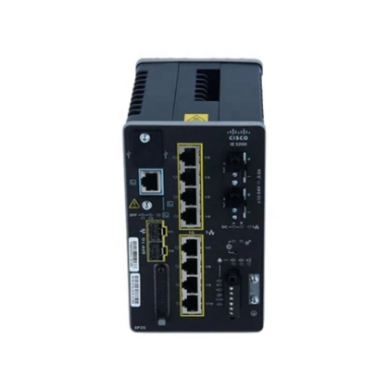 New Original IE-3200-8P2S-E Network Switch Managed 8 X 10/100/1000 (PoE+) + 2 X Gigabit SFP DIN Rail Mountable PoE