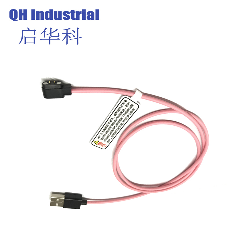 2Pin 2.84mm RoHS Standard Mobile Phone Connector Magnetic Charging Connector Waterproof For PCB magnet connector