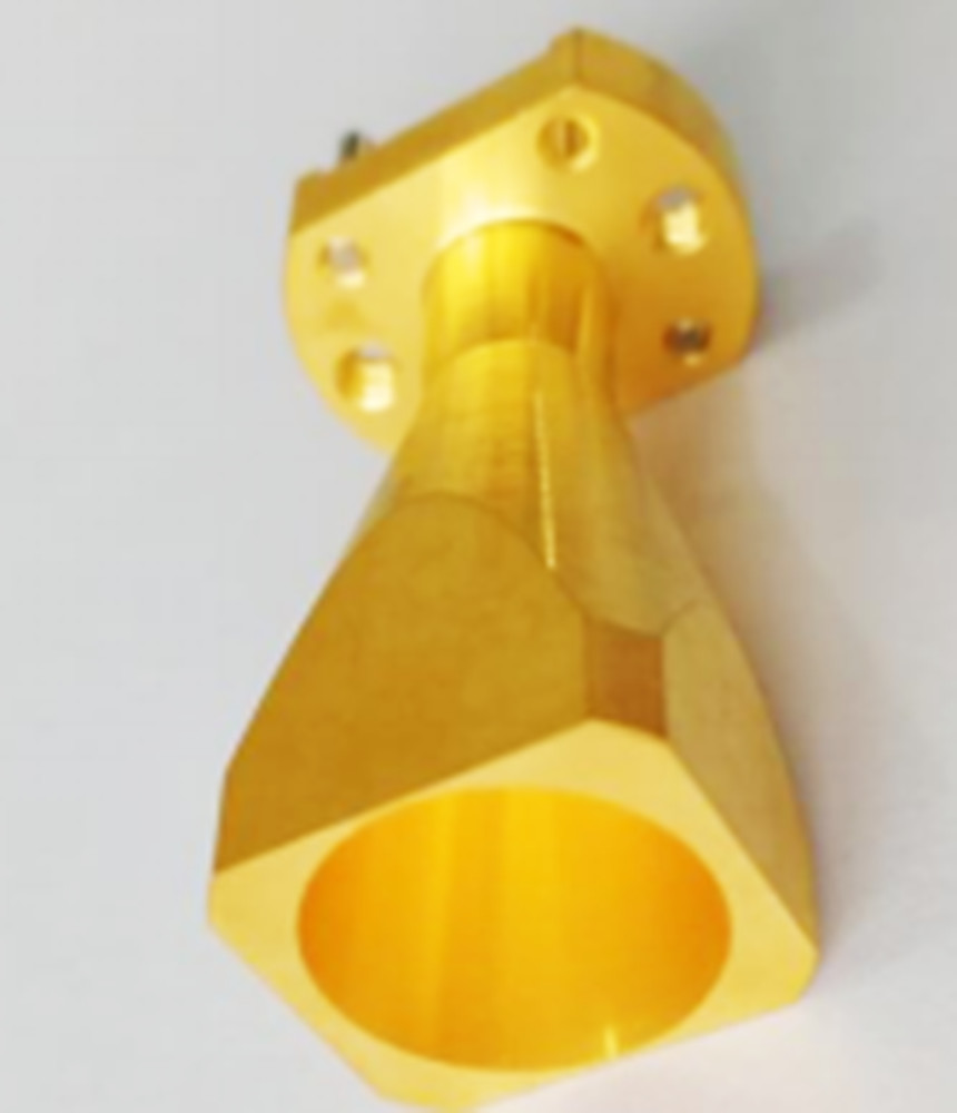 Linearly Polarized Waveguide Antenna In Microwave High Gain 50*19*19mm