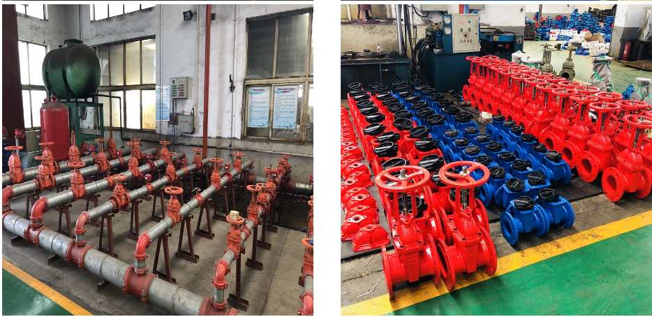 Water Control with 12inch Resilient Seated Slide Gate Valve Standard GB DIN ANSI GOST