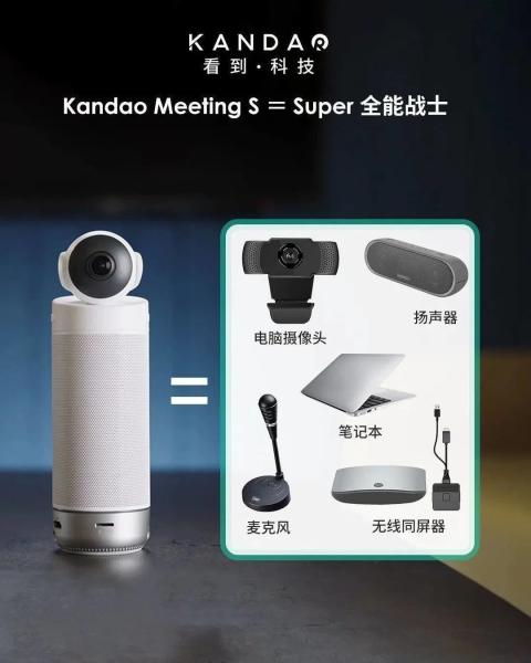 Intelligent video conference equipment Kandao Meeting S won the Japanese
