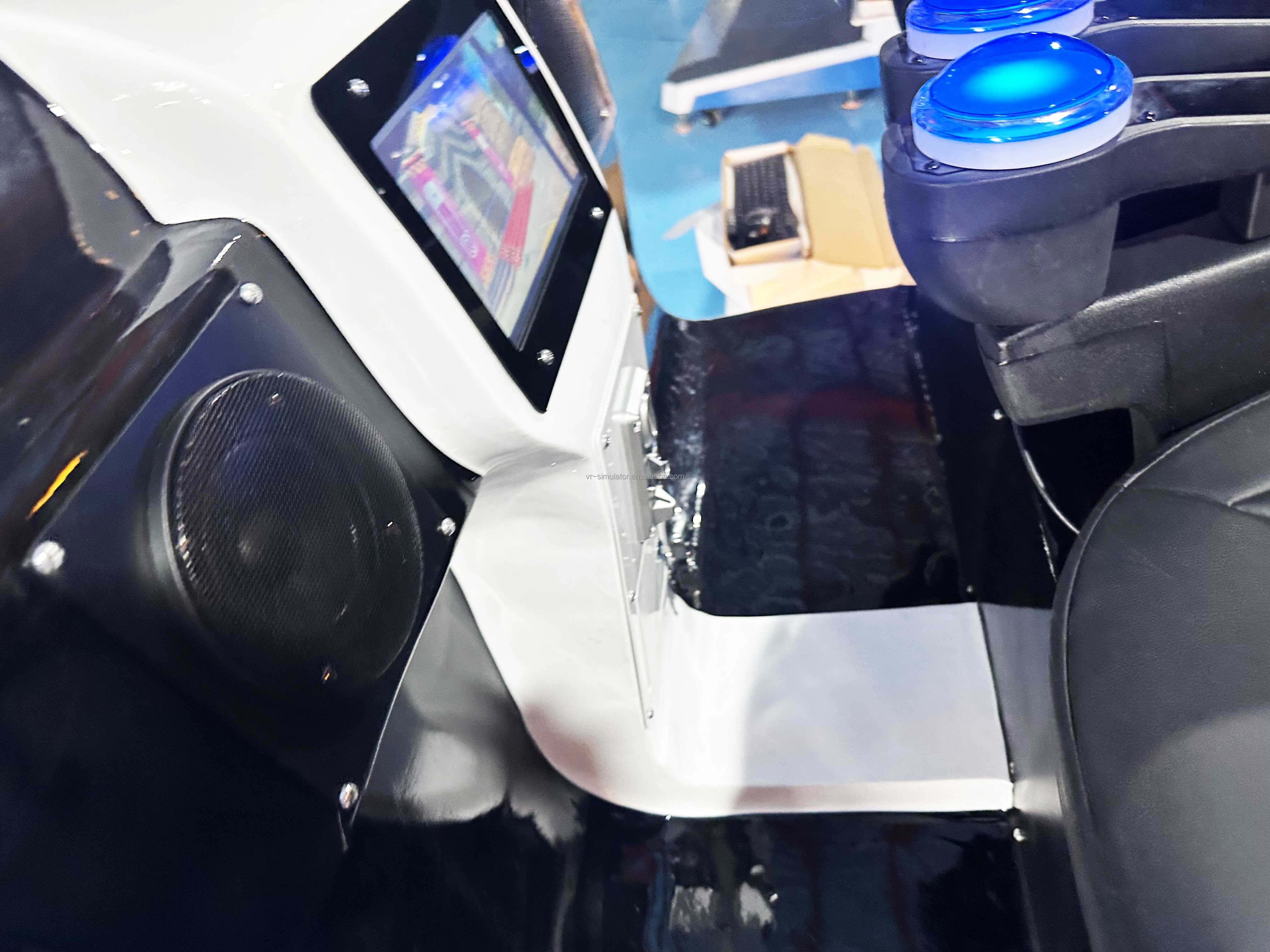 Dreamland Coin Operated VR Panda Adventure 360 VR UFO 9D Simulator Motion Ride Virtual Reality Chair