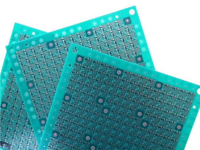 Via Filled PCB Via in Pad Circuit Board 0.6mm Multilayer PCB Built On 6 Layer With Blind Via for GPS Tracking