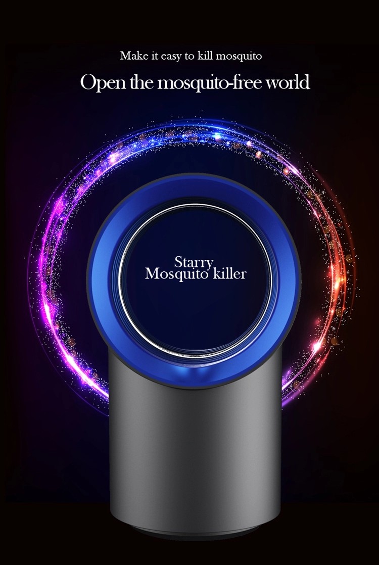 2020 New USB Quiet Summer Anti-mosquito Control Insect Airflow Mosquito Killer Lamp with Mosquito trap