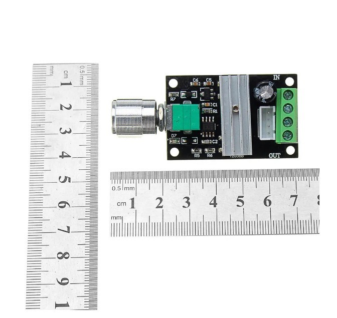 6V 12V 24V 3A Adjustable PWM DC Motor Speed Controller