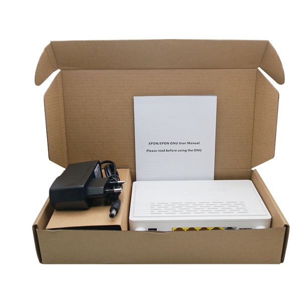 Family Gateway Netlink Wifi ONU 1GE+3FE+Voice Epon Onu For Fiber Optic Network Router