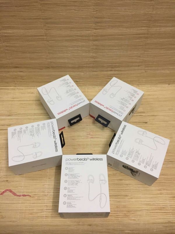 NEW! Beats By Dr. Dre Powerbeats3 Wireless Bluetooth Stereo Earset Earbud white made in china grgheadests.com