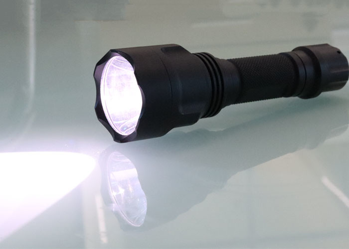 Rechargeable Tactical LED Flashlight 5 Modes 2-55 Hrs Working Time