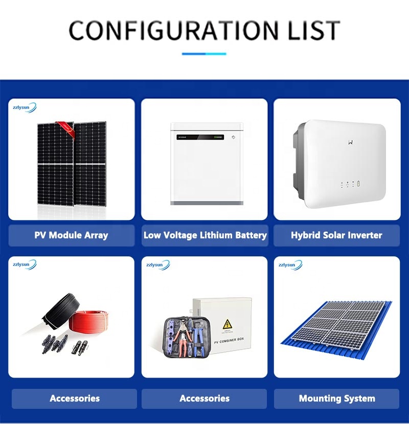 MPPT Hybrid Solar Energy System 1 Phase 3 Phase Grid Tie Solar Inverter