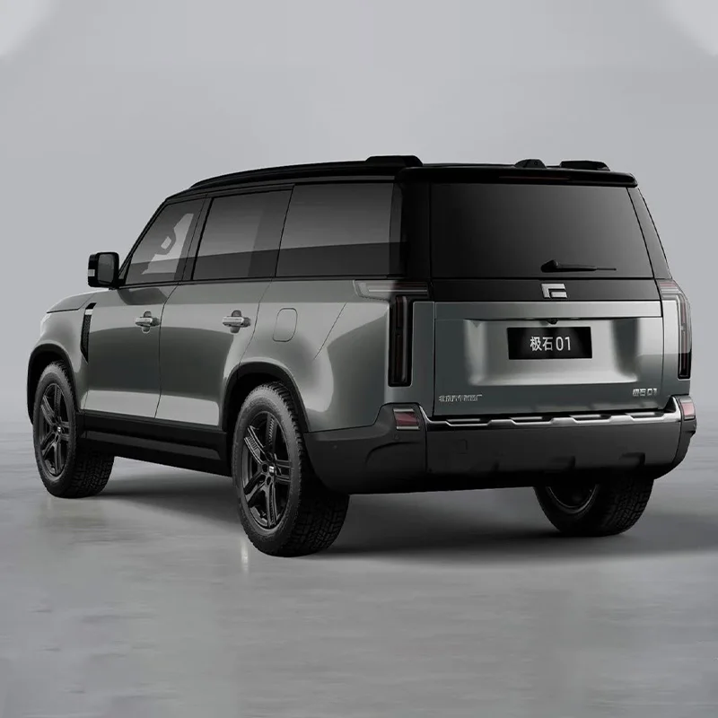 Chinese Baic Jishi 01 Series Long Range Polar Stone 01 Electric Vehicle with 476PS Maximum Horsepower and Big Luxury SUV