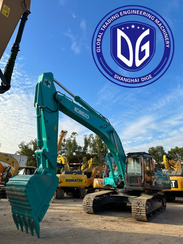 Sturdy Workhorse Sk350 Used Kobelco 35 Ton Excavator All Weather Performance
