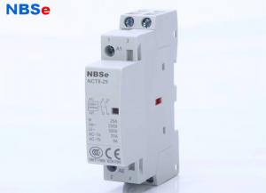 China Electrical Power 2 Pole 220v AC Contactor , Magnetic Motor Starter CE Certificated on sale