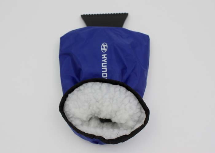 Durable PS + Nylon Car Ice Scraper With Glove For Promotional Gift