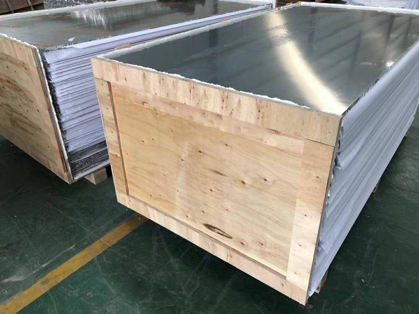 Damp Proof Height 2000mm Toilet Partition Panel Aluminum Honeycomb Core Panels