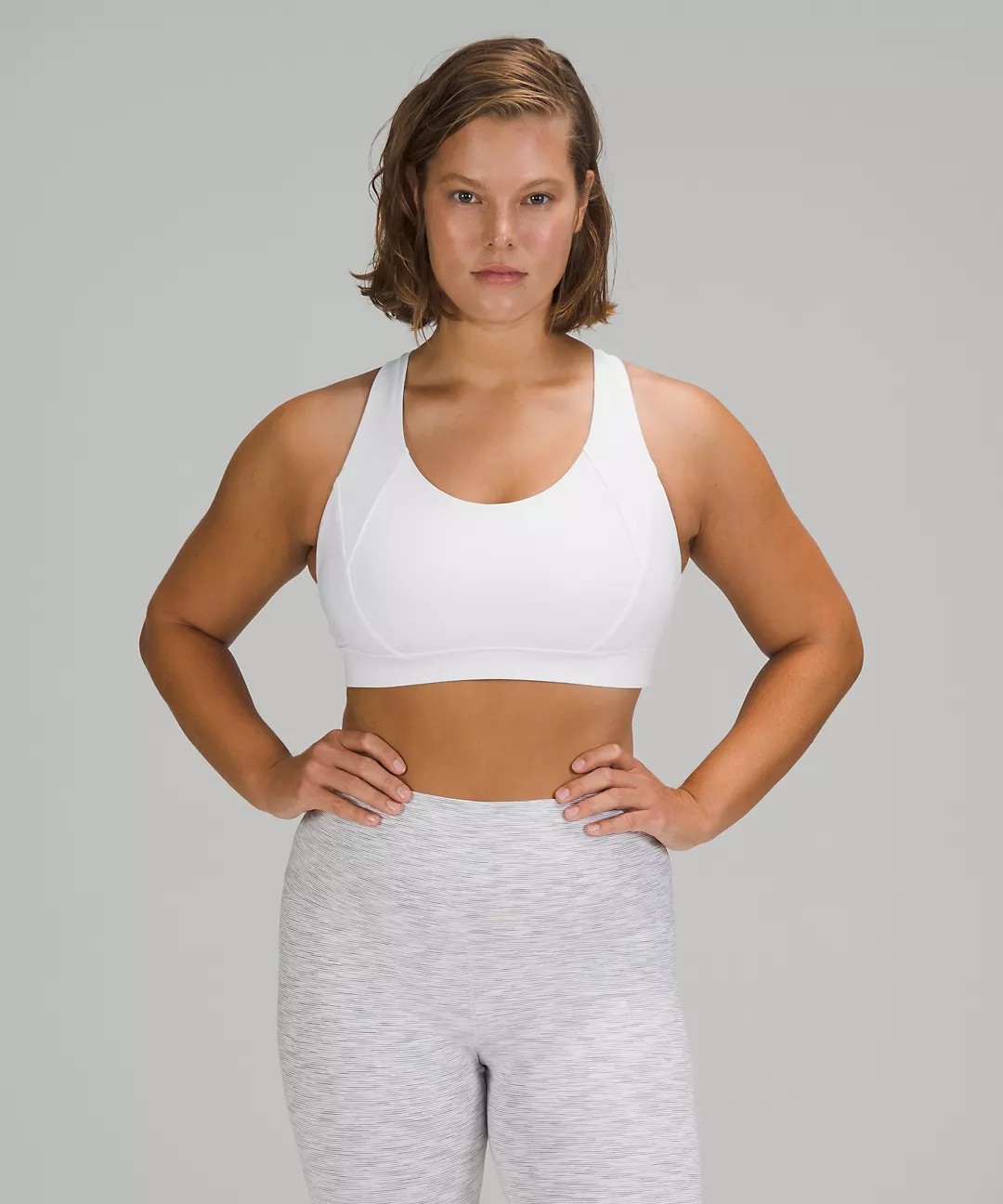 Padded Criss Cross Back Sports Bra Elasticity Material XS-5XL Size