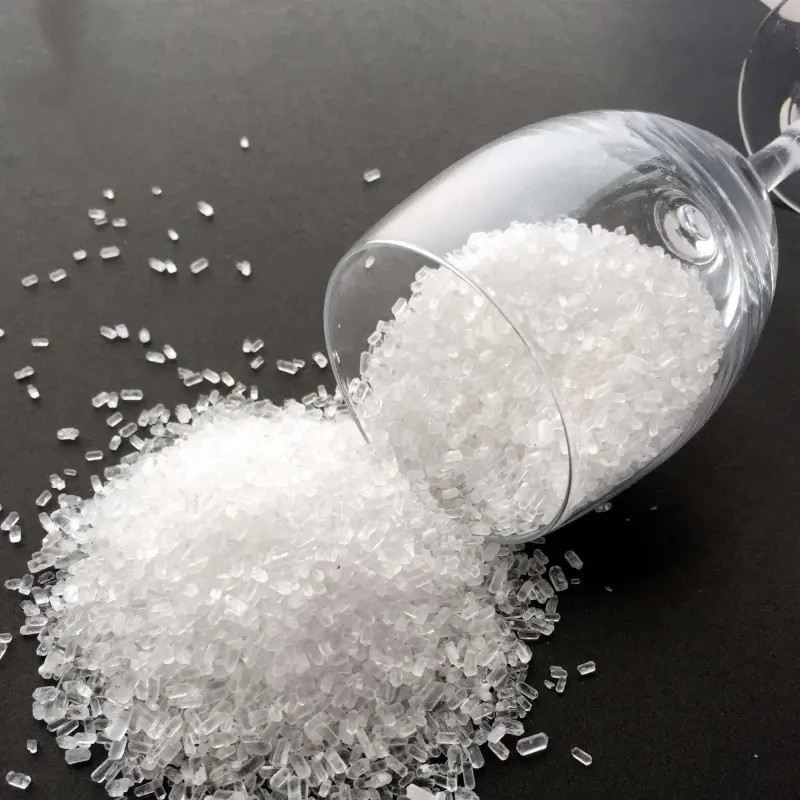 Agriculture And Industry Magnesium Sulfate High Purity White Crystal Granules Fertilizer For Crops And Plant