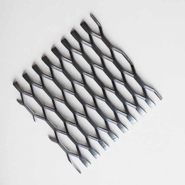 Durable Iron Steel Expanded Wire Mesh Ceiling / Expanded Metal Panels SGS Certificate
