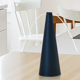 Flies Repellent Fan Portable Table Keep Flies Away with Soft Blades ABS PET Material
