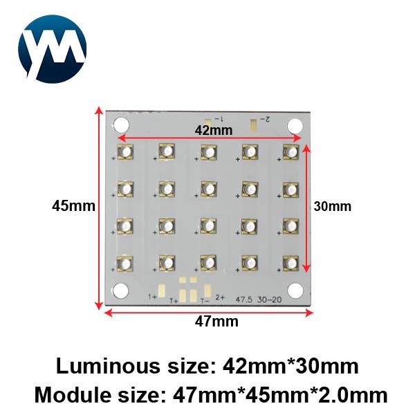 UV Light Module 60W uv led chip led module light ultraviolet lamps