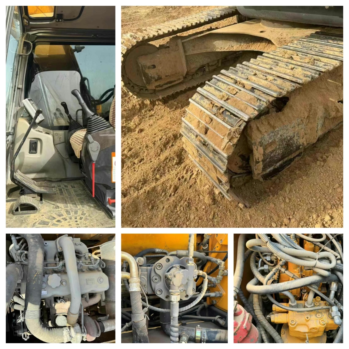 Used SANY SY135 Excavator 13.5Ton Capacity Construction Mining Earthmoving