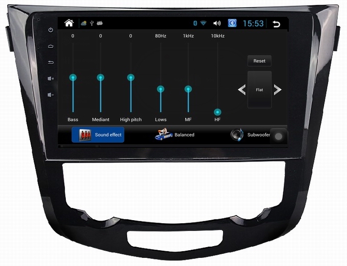 Ouchuangbo Nissan X-Trail 2014 android multimedia player with car radio bluetooth gps navigation 10.1 inch screen