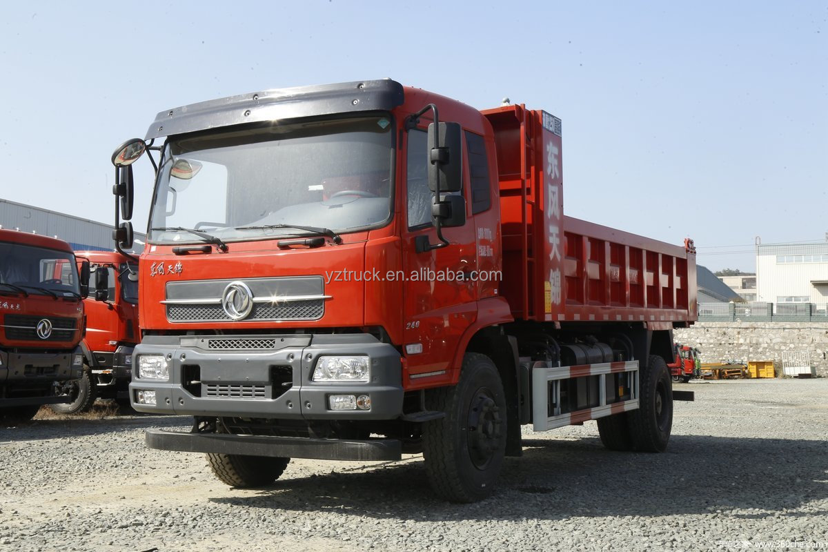 Dongfeng Commercial Vehicle Co. 4x2 Tipper Dump Truck with Dimensions 7.075X2.5X3.07 m