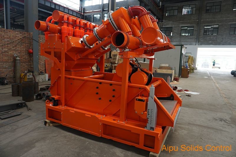 Two Stage Separation Hunter Hydrocyclone Drilling Mud Cleaner