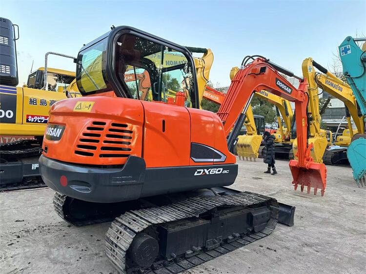 Doosan DX60-9c DH60 DH80 DX80 DH55 DH35 DH55 Excavator Year 2023 0.21m3 Bucket Capacity